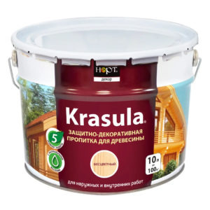 Обработка внутри защитным составом  "Krasula"
